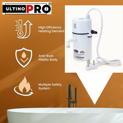UltinoPro Electric Saving Geyser 2242 1 L Instant Water Geyser(White)