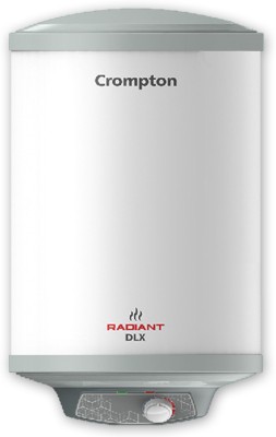 Crompton 50 L Storage Water Geyser (Radiant Dlx, White)