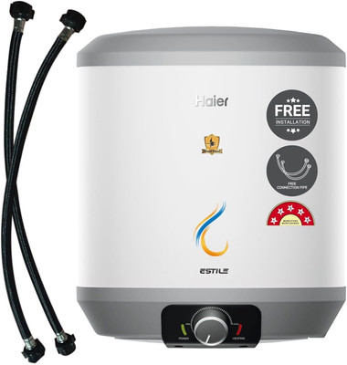 Haier ES25V-ESTILE 25 L Storage Water Geyser(White)