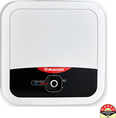 Racold Omnis Rs with Free Standard Installation and Pipes 15 L Storage Water Geyser(white-Black)