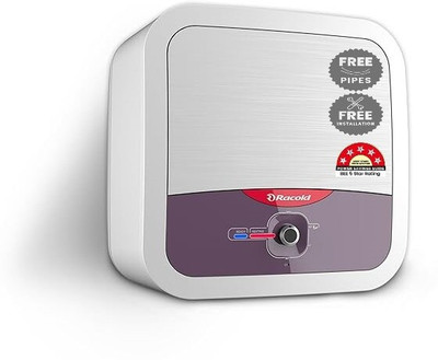 Racold OMNIS 10L PRO 2KW 10 L Storage Water Geyser | 5 Star BEE Energy Rating | with Flexi Pipe and Free Installation(White)