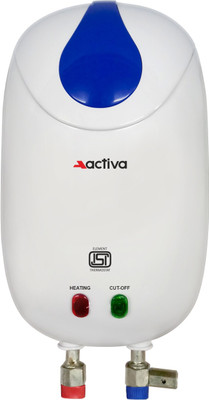 ACTIVA 1 L Instant Water Geyser (5 Star Premium, White) For Rs. 1499 @ 50% off