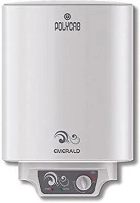 Polycab Emerald 15 L Storage Water Geyser(White)
