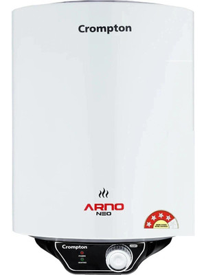Crompton ASWH 3015 (ARNO NEO 5S) 15 L Storage Water Geyser | 4 Star BEE Energy Rating(White)