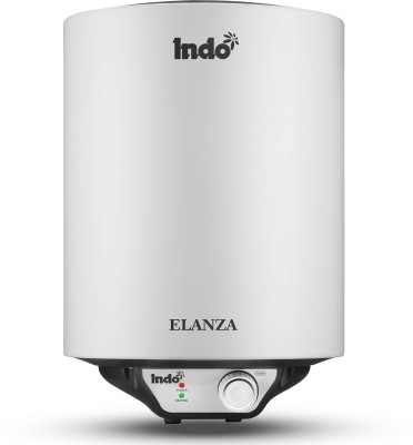 Indo 10 L Storage Water Geyser (ELANZA, Grey)