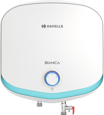 HAVELLS Bianca 15 L Storage Water Geyser with Flexi Pipe(White, Blue)