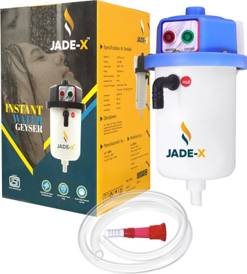 jade-x 1 L Instant Water Geyser (white onxy, White/blue)