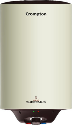 Crompton 25 L Storage Water Geyser (Arno Supremus With Superior Glasslined Technology, Ivory, Brown)
