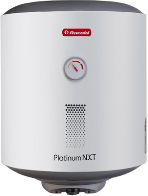 Racold Platinum NXTStandard Installation & Pipes 50 L Storage Water Geyser(White)