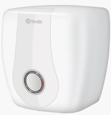 AO Smith 15 L Storage Water Geyser (Urbane With Blue Diamond Glass lined tank – 15 L, White)