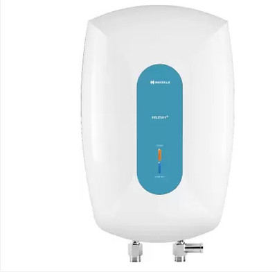 HAVELLS RUSH + 3L 3 L Instant Water Geyser(WHITE BLUE)
