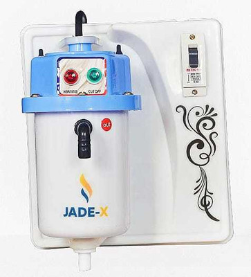jade-x 1L INSTANT WATER PORTABLE HEATER GEYSER SHOCK PROOF BODY WITH INSTALLATION KIT 1 L Instant Water Geyser(blue/ white)