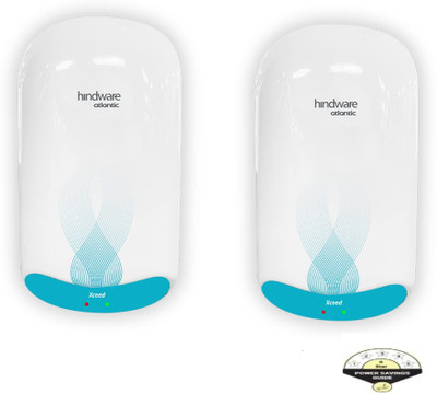 Hindware Atlantic Xceed Pack of 2 5 L Instant Water Geyser(White)