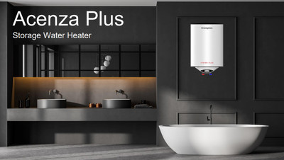 Crompton Acenza Plus 25 L Storage Water Geyser(White)