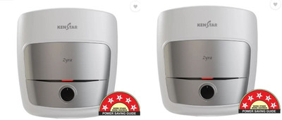 Kenstar ZYRA 10 L PACK OF 2 10 L Storage Water Geyser(White)