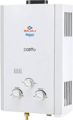 BAJAJ Majesty Duetto 6 L Gas Water Geyser(White)