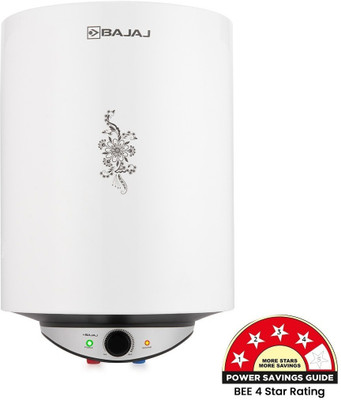 BAJAJ Edrea 25 L Storage Water Geyser(White & Black)