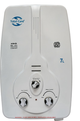 Total Care TC GAS GYASER - 7 LTR 7 L Storage Water Geyser(White)