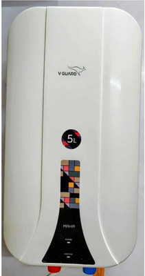 V-Guard MAHA 5 5 L Instant Water Geyser(WHITE COLOR)