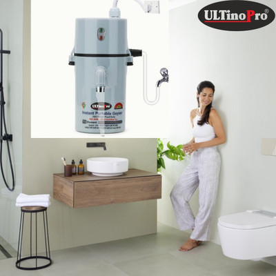 UltinoPro Electro-Meti Instant Mini Geyser 1 L Instant Water Geyser(White)