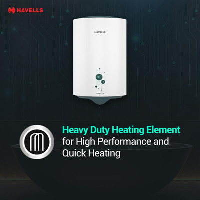 HAVELLS monza 25 L Storage Water Geyser(White)