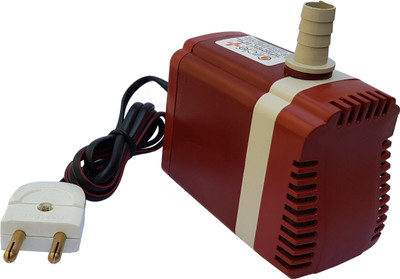 Circle Submersible Water Pump 20w, Lifting Height 2m, Output 1300 L/H and 2 pin Included Submersible Water Pump(0.05 HP)