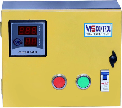 M S control HP Single phase digital pump panel/starter Submersible Water Pump(1 hp)