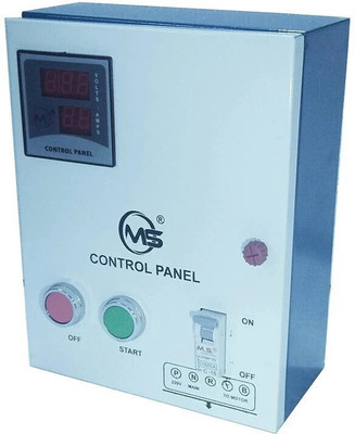 M S control 1 HP Automatic Control Panel for Water Filled Submersible Pump / Motor Starter for Water Filled Submersible Pump Submersible Water Pump(1 hp)