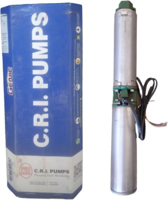 CRI Single-phase 220V, AC supply (Green) Submersible Water Pump(1 hp)