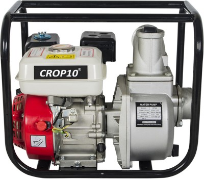 Crop10 Portable 3 Inch Petrol with 4 Stroke Engine Used For Agriculture Centrifugal Water Pump(6.5 hp)