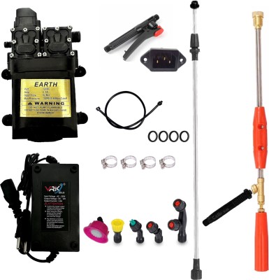 Garden Basket Water Pump Battery Sprayer Motor Double High Performance with Nozzle Diaphragm Water Pump(0.32 hp)