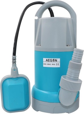 AEGON ASP750 1hp, 13000 L/H, 750W Single Phase Sewage IPX8, Max Height 8m, Depth 7m Submersible Water Pump(1 hp)