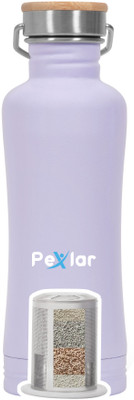 Pexlar 850 ml Water Purifier Bottle(White)