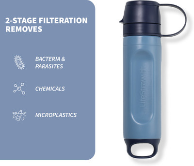 LifeStraw 2000 l Water Purifier Bottle(Blue)