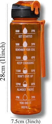 dhriyag 1000 ml Water Purifier Bottle(Multicolor)