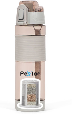 Pexlar 650 ml Water Purifier Bottle(Grey)