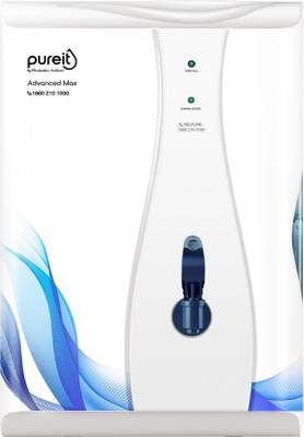 Pureit by HUL Advanced Max 6 L Mineral RO + UV + MF + MP Water Purifier