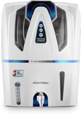 Aqua Fresh AquaX Sage 15 L RO + UV + UF + TDS + Copper Water Purifier with Prefilter(White)