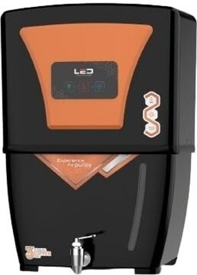 oxzon Aqua Fortune 12 L RO + UV + UF + TDS + ALK + Copper Water Purifier(Black & Orange)