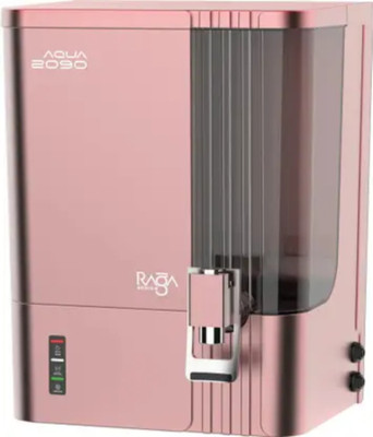 AQUA 2090 RAGA SERIES Premium SMART LED Display Water Purifier For Home and office 10 L RO + UV + UF + TDS Water Purifier(Pink)