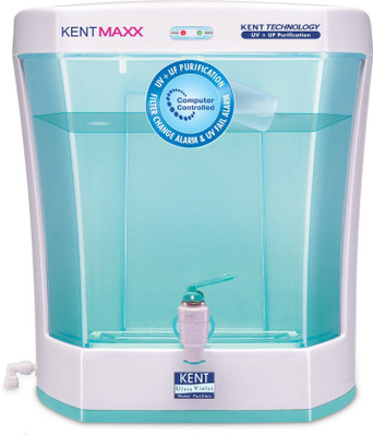 KENT MAXX (11013) 7 L UV + UF Water Purifier(White & Blue)