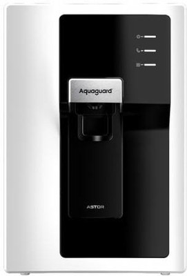 Aquaguard ASTOR RO+UV+MTD ALKALINE 7.2 L RO + UV + MTDS + Alkaline Water Purifier (White, Black)