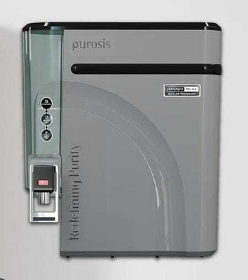 Purosis Hitech Silver 9 L RO + UV + Alkaline Water Purifier(Silver)