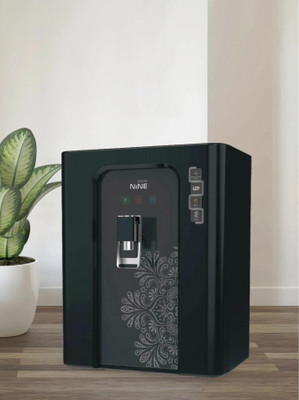 AQUA NINE LED Display 12 L RO + UV + UF + TDS Control Water Purifier(Black)
