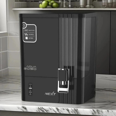AQUA Fresh UNIQUE & ELEGANT 2090 Model Advance Technology With LED 10 L RO + UV + UF + TDS + Mineral Water Purifier(Black)