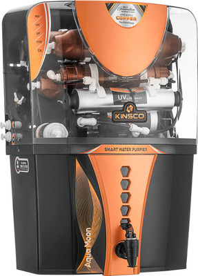 Kinsco Aqua Moon 13 L RO + UV + UF + Copper + TDS Control Water Purifier With Prefilter On Flipkart For Rs. 3999 @ 80% off