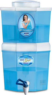KENT Gold Optima (111016) 10 L Gravity Based + UF Water Purifier(White, Blue)