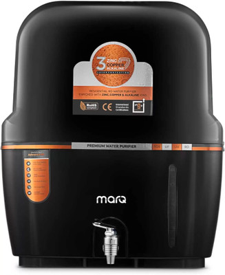 MarQ By Flipkart BBD SPECIAL BLK STM SWIFT 8 L RO Water Purifier MarQ By Flipkart Innopure Storm Swift 8L RO Water Purifier (Black) For Rs. 2999 @ 70% off