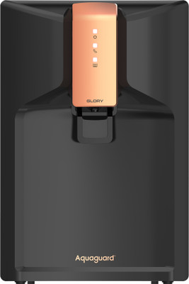 Aquaguard Glory 6 L RO + UV + UF + MTDS Water Purifier Active Copper technology(Black)