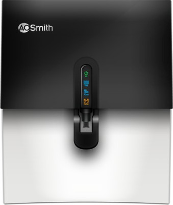 AO Smith X6 PLUS 5 L RO + SCMT Water Purifier(BLACK AND WHITE)